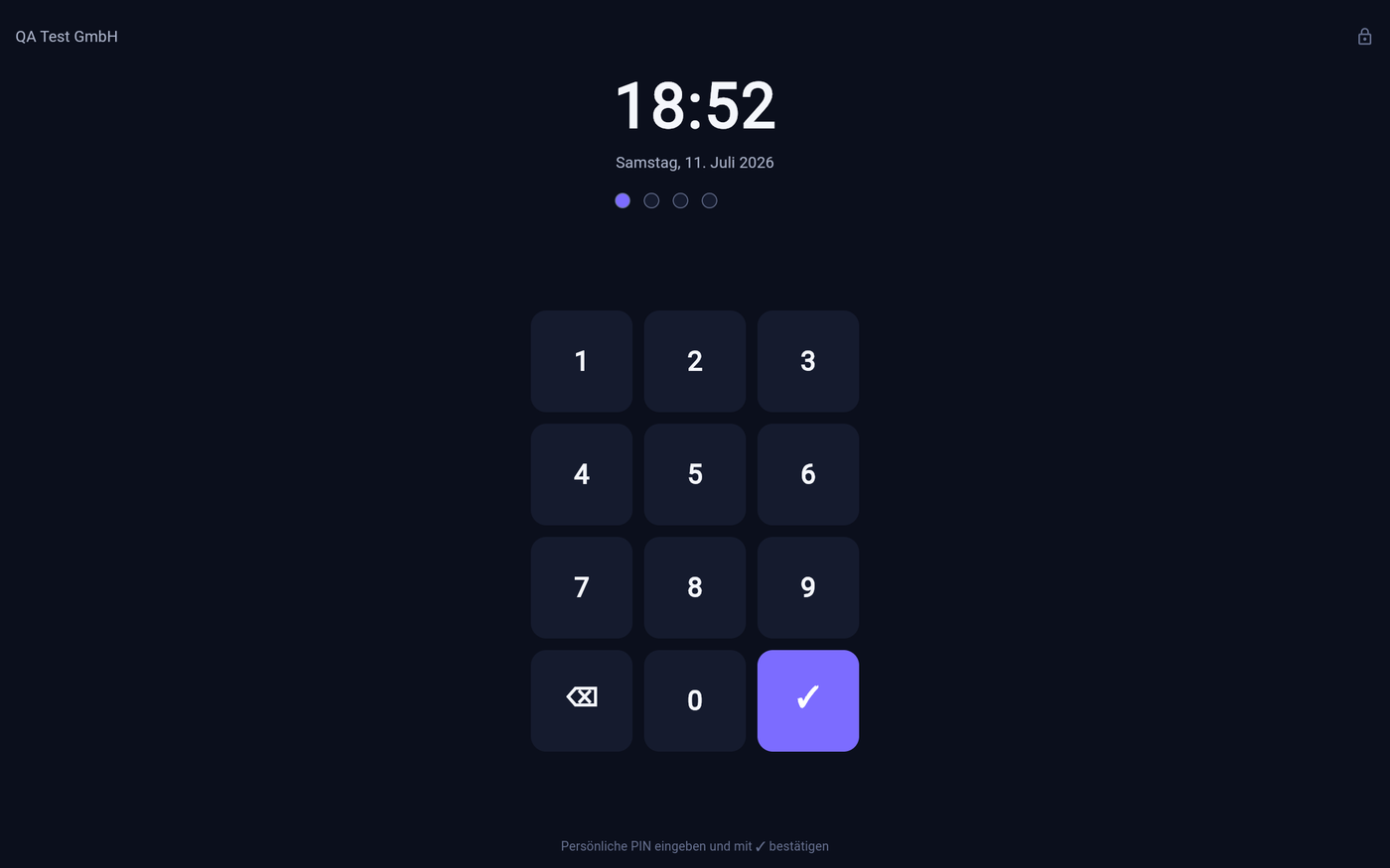 Workx Terminal-Stempeluhr